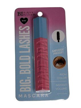 Beauty Intuition Big Bold Mascara Black Smudge Proof Volume Lash